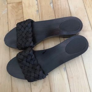 Gucci wooden sandals - mules